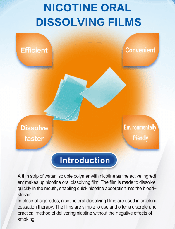 Echi Nicotine Film 2mg per strip